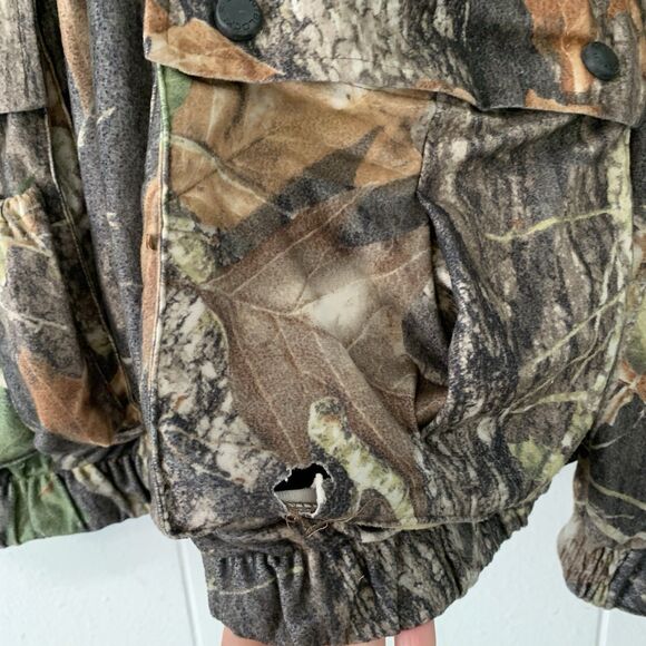 Scent Blocker Plus Men’s XL Hunting Coat Jacket Ultralight Camo Zip Pockets - Picture 4 of 9